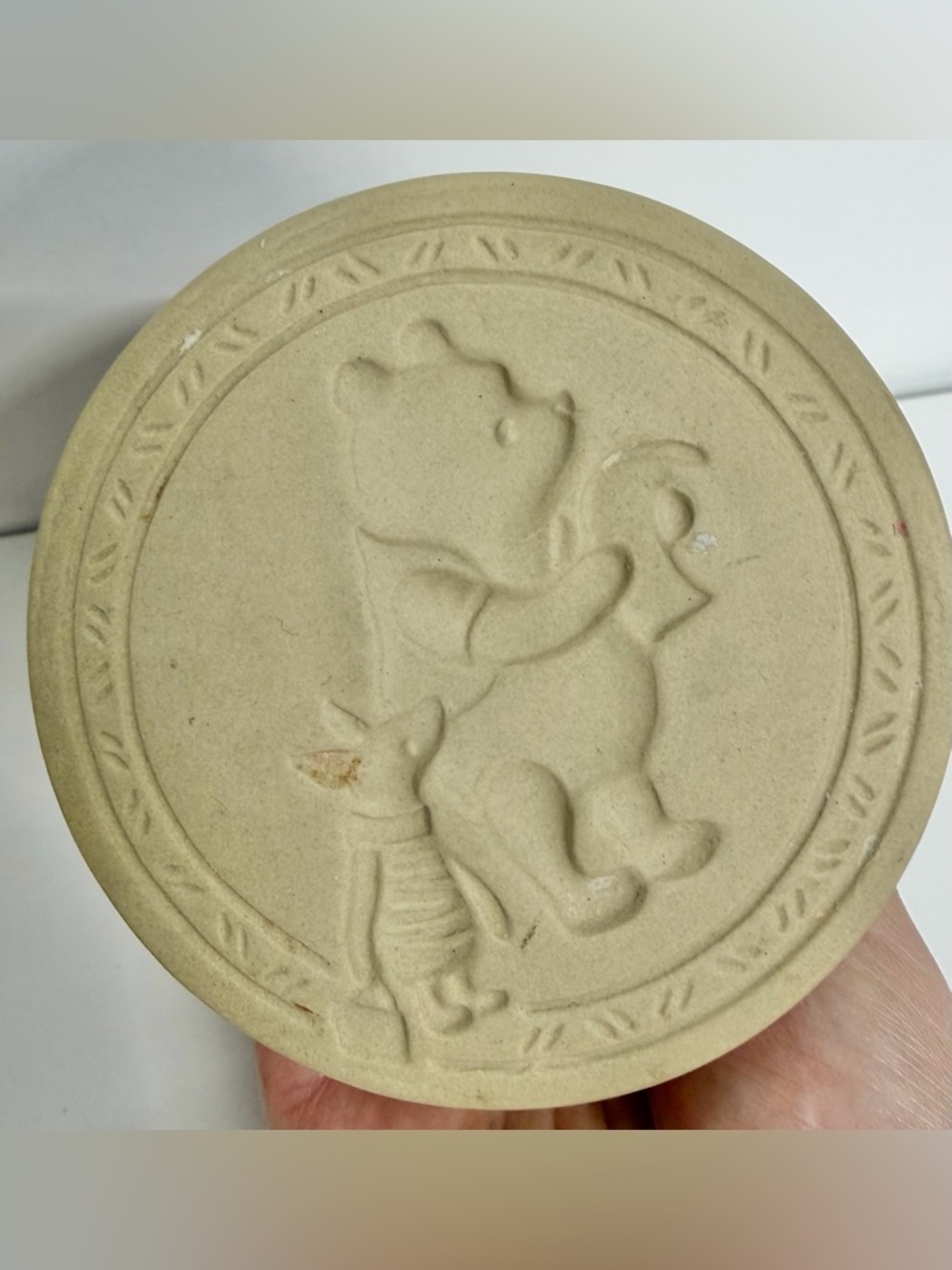 VINTAGE POOH & Piglet Tikits Brown Bag Cookie Stamp - Picture 4 of 4